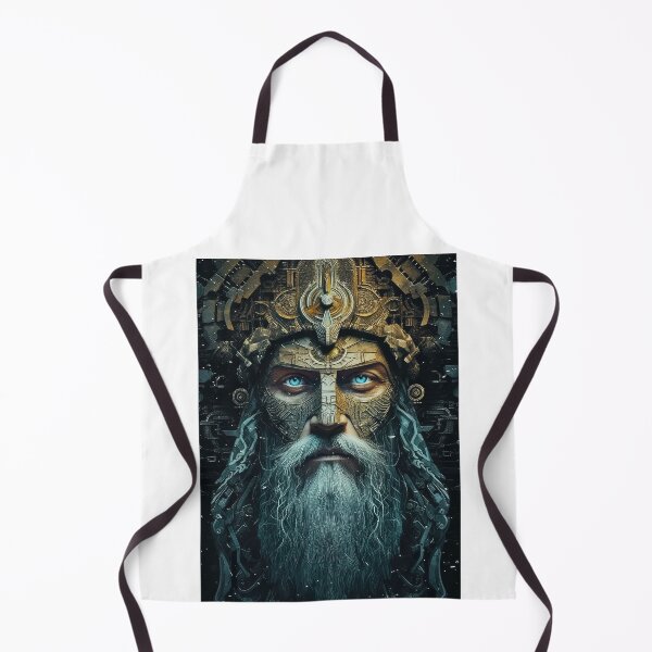 Item preview, Cyberpunk Odin designed and sold by Rosaliartbook.