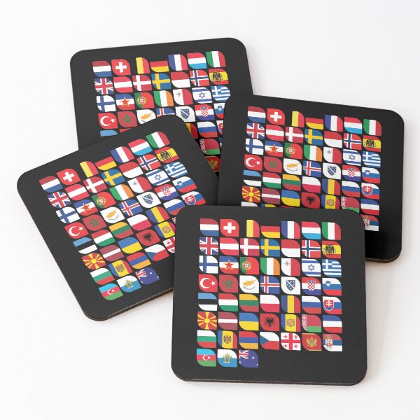 Item preview, ESC national flags designed and sold by lazarusheart.