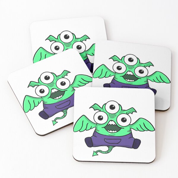 Item preview, Big Eyes Monsters Happy Bat , cute monsters, Make you smile  designed and sold by limparts.