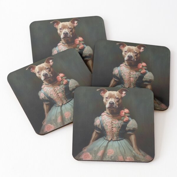 Item preview, Beautiful Painting Of A Pit Bull designed and sold by Nocturne  Paws.
