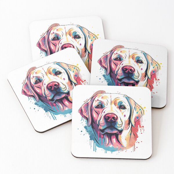Item preview, Lab Lovers artwork: Cute Yellow & Golden Labrador Retriever Pet-Lover Merch Featuring a Famous Dog Companion Animal - Shop Now! designed and sold by DooodleGod.