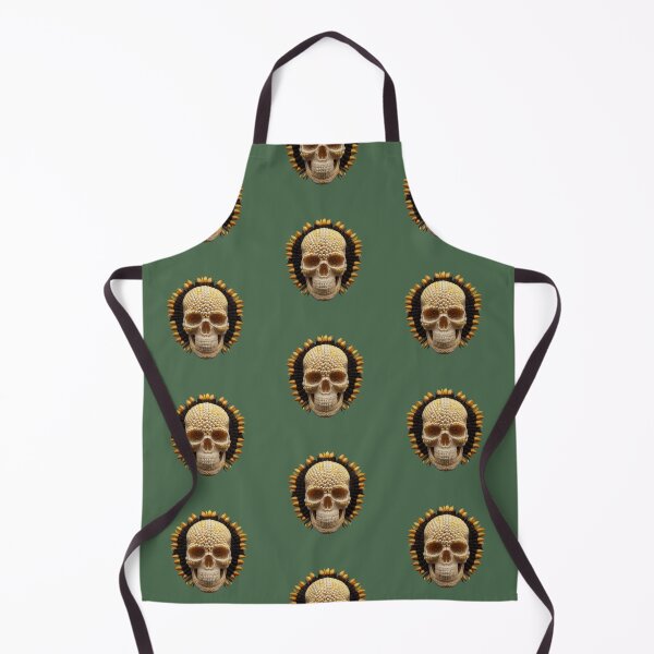 Item preview, Deluxe design made of embroidery skull textile Day of the Dead, Dia de los Muertos designed and sold by Tio-Tecun.