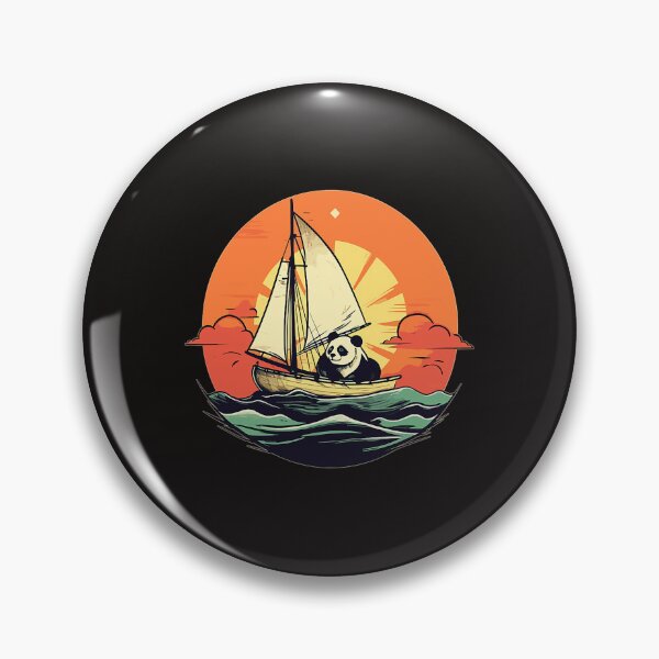 Item preview, Captain Panda Summer Boat Family Vacation designed and sold by NishiHayer.