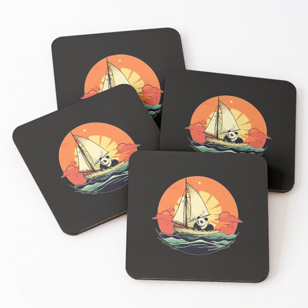 Item preview, Captain Panda Summer Boat Family Vacation designed and sold by NishiHayer.