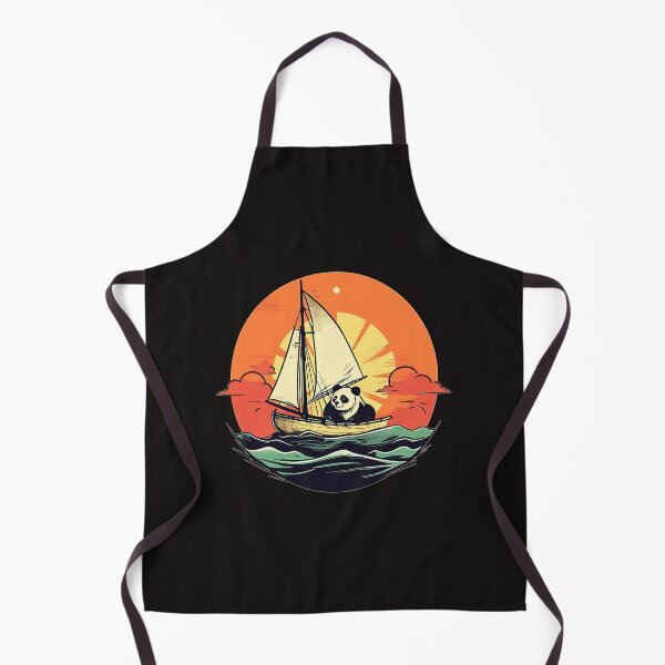 Item preview, Captain Panda Summer Boat Family Vacation designed and sold by NishiHayer.