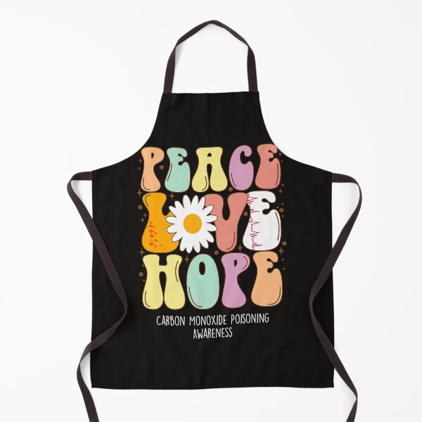 Item preview, Carbon Monoxide Poisoning Awareness Shirt Peace Love Hope designed and sold by NishiHayer.