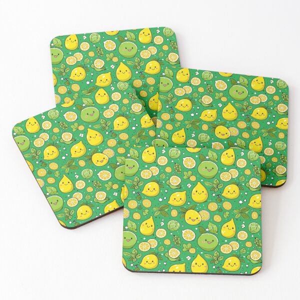 Item preview, Kawaii Dancing Lemon Limes  designed and sold by RedDollz887.