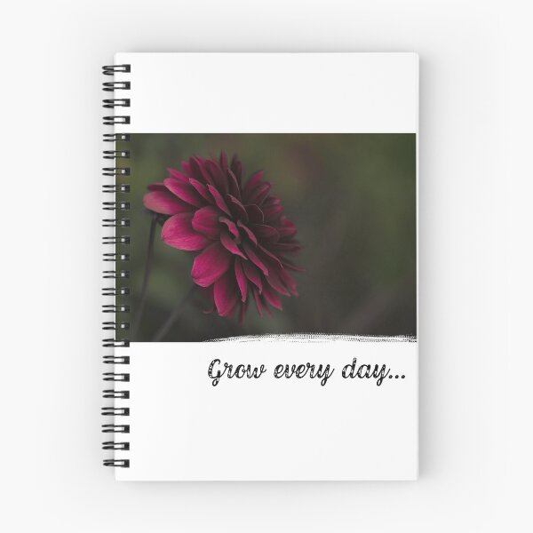 Item preview, Grow every day dahlia flowers designed and sold by RahyasDesign.