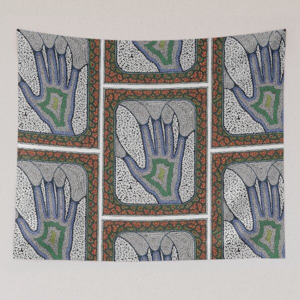 Item preview, The Hand Series: Portrait of Hannah and MC Wolford #1 designed and sold by GabrielMSanford.