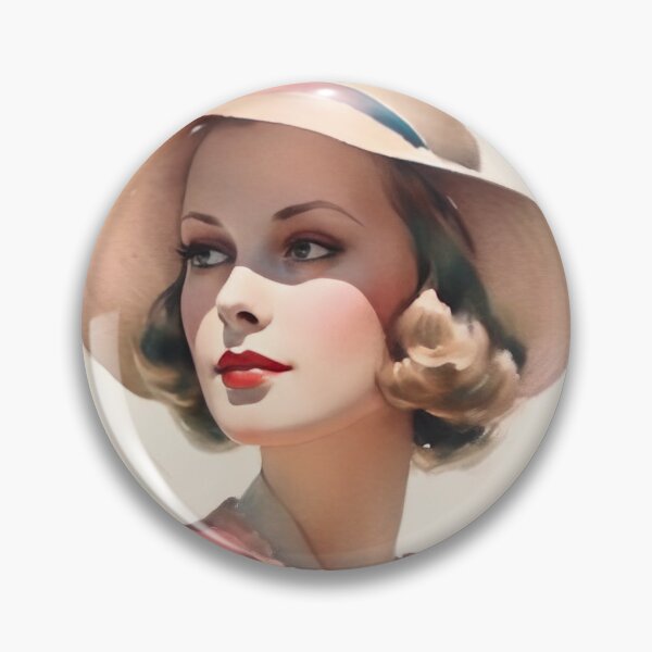 Item preview, Beautiful 1930s Fashion Model Art designed and sold by LuluLovely.