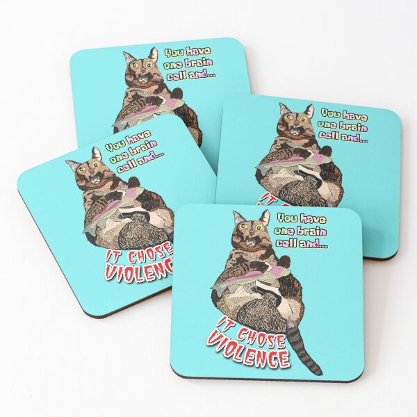 Item preview, Tortie Cats always choose violence designed and sold by reallypathetic.