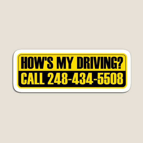 Item preview, Rickroll How's My Driving Prank Call Number designed and sold by snazzyseagull.
