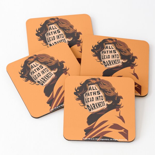 Item preview, Dune Paul Atreides Quote - All Paths Lead Into Darkness designed and sold by TheHellSong.