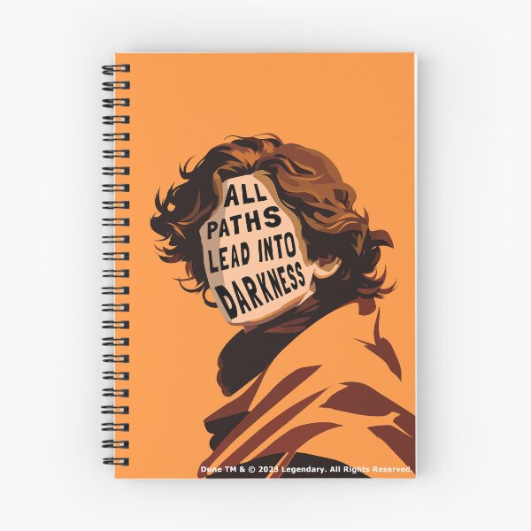 Item preview, Dune Paul Atreides Quote - All Paths Lead Into Darkness designed and sold by TheHellSong.