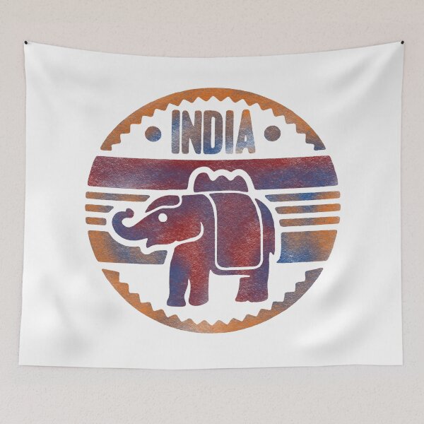 Item preview, India Stamp designed and sold by bubbliciousart.