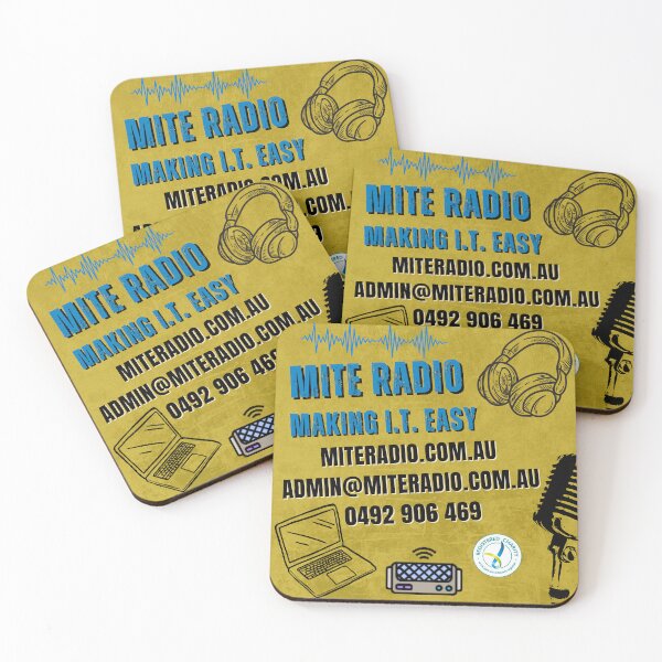 Item preview, MITE Radio Gold Logo designed and sold by MITERadio.
