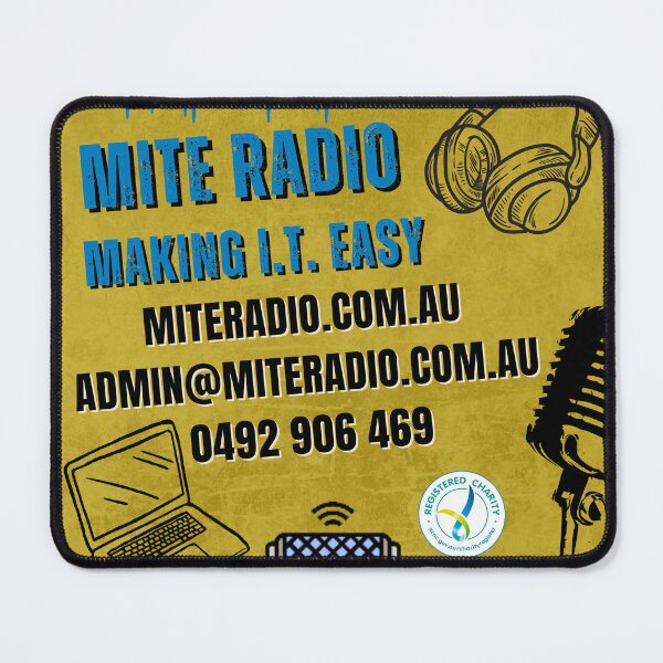 Item preview, MITE Radio Gold Logo designed and sold by MITERadio.