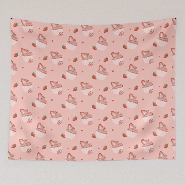 Item preview, Strawberry cupcake designed and sold by peteanything.