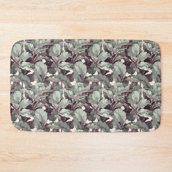 Item preview, Vintage Retro-Inspired Fiddle Leaf Fig Pattern Art | Botanical Decor  designed and sold by Retro-ArtDeco.