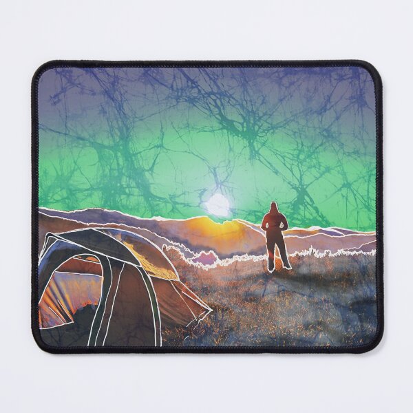 Item preview, Aurora Camping in Batik Crackle Style designed and sold by AuroraXGreen.