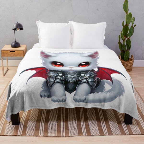 Item preview, Cute Dragon-Kitten Creature - Red Wings designed and sold by Pamper-Me.