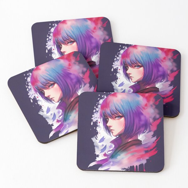 Item preview, Angry anime style splash paint designed and sold by vasanthrajark.