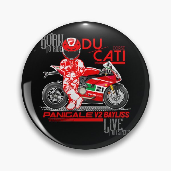 Item preview, Custom Graphic Designer Ducati Panigale V2 Bayliss Motorcycle   designed and sold by Tehillama.