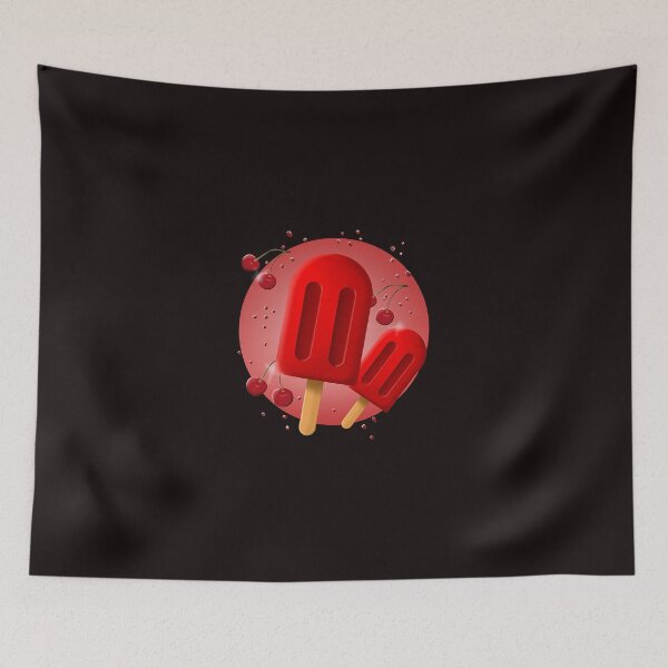 Item preview, Cherry popsicles summer cherry designed and sold by GovindMahajan.