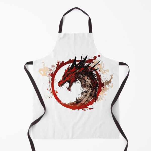 Item preview, Red Dragon Enso designed and sold by CalyCollab.