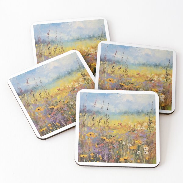 Item preview, Impressionist Flower Field designed and sold by Goetsi.