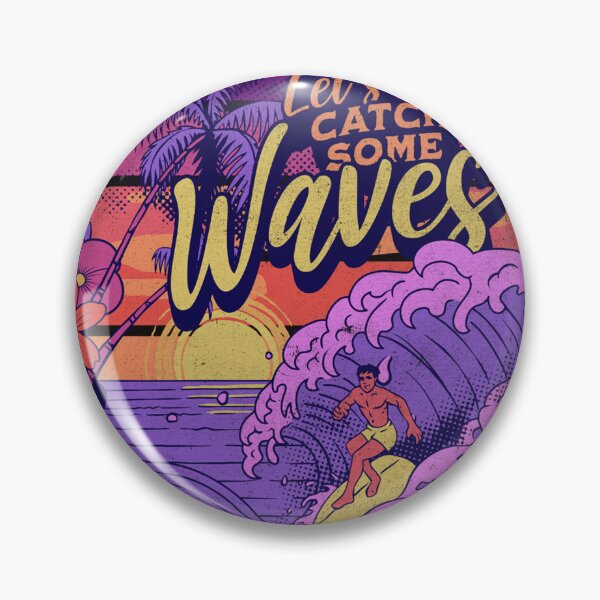 Item preview, Catch The Waves | Art designed and sold by DesignGeniusX.