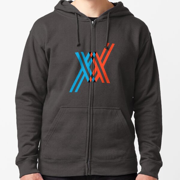DARLING dans le FRANXX Veste zippée à capuche