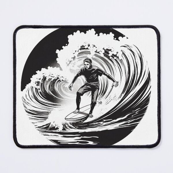 Item preview, Surfista na praia designed and sold by afpnegocios.