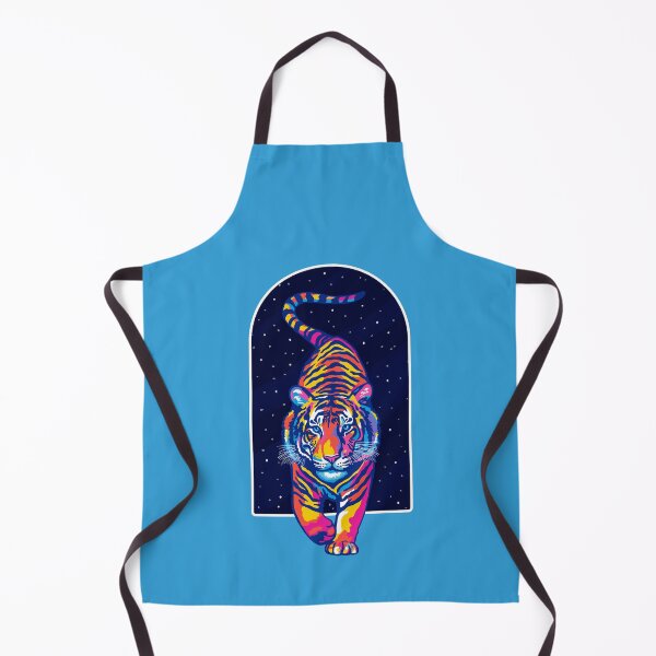 Item preview, 90s Inspired Rainbow Tiger - Y2K Aesthetic Retro Psychedelic Animal designed and sold by shopcirceandco.