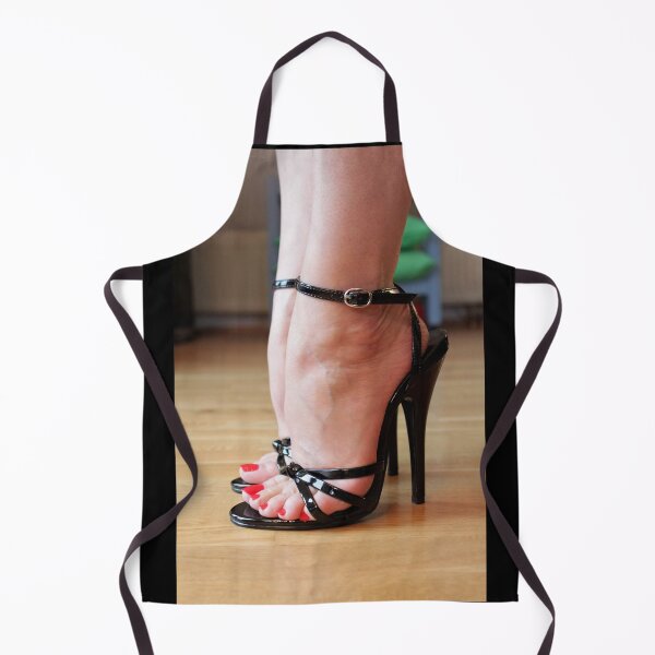 Item preview, Cute Sexy Feet In Black Heels designed and sold by RWA Sportswear Art Designs.
