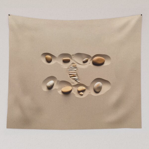 Item preview, Pebble Art On The Sand designed and sold by AdrianGrosu.