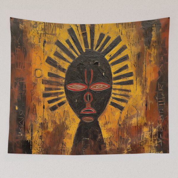 Item preview, Portrait of an African Tribe Man designed and sold by Art-Syndicate.