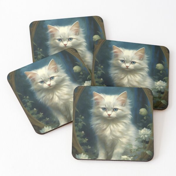 Item preview, Lunar Garden Kitten designed and sold by Immarcescible.