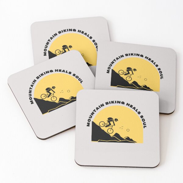 Item preview,    Mountain Biking heals Soul   , Bicycle Bike Quote  designed and sold by unique things.