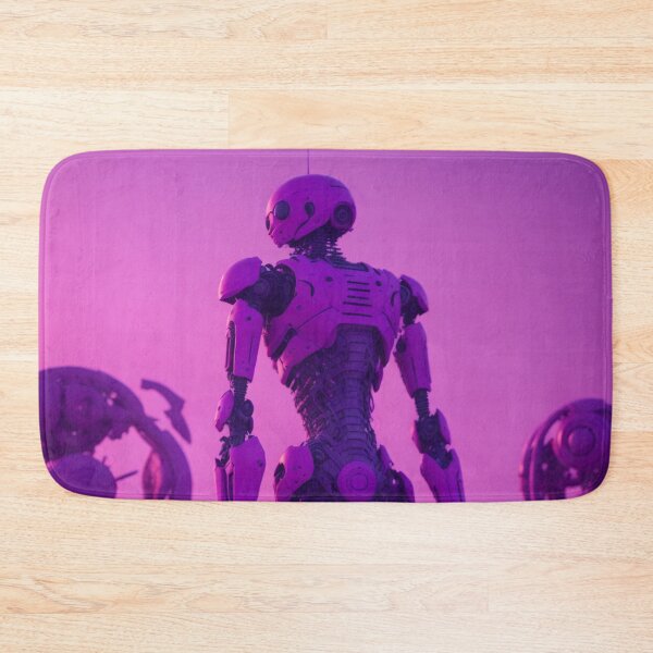 Item preview, Pink Humanoid Robot: Elegance and Heavenly Allure designed and sold by ArtemExpressio.