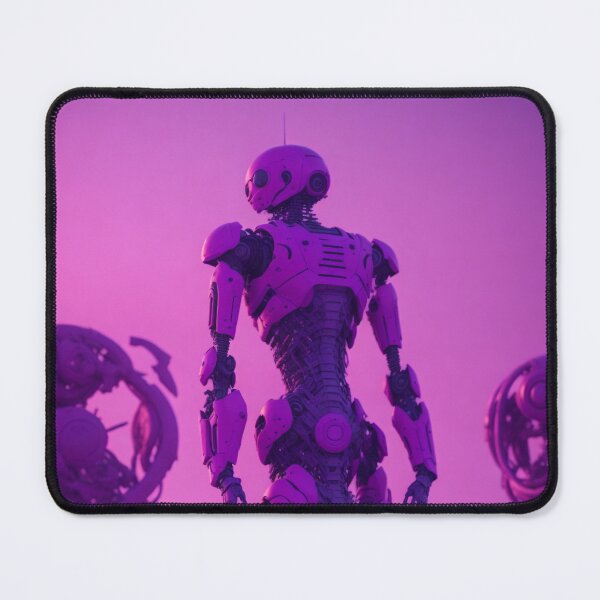 Item preview, Pink Humanoid Robot: Elegance and Heavenly Allure designed and sold by ArtemExpressio.