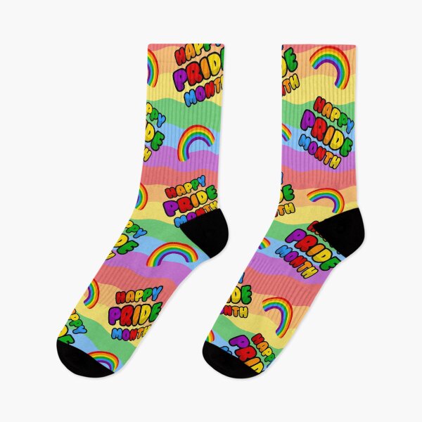 Item preview, Happy Pride Month Pattern designed and sold by Amy Farmer.
