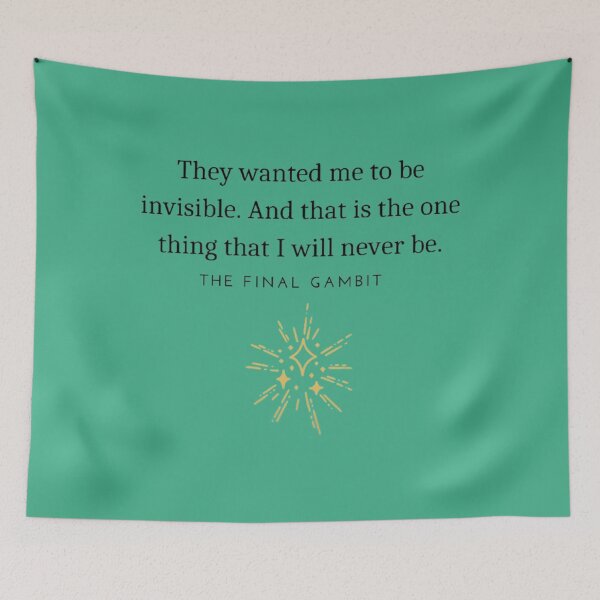 Item preview, Eve The Final Gambit Quote   designed and sold by StellaDickinson.
