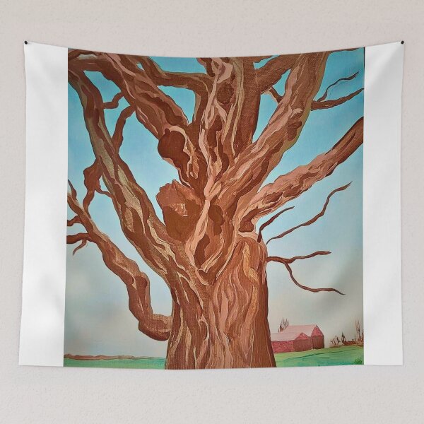 Item preview, Oak Tree Acrylic Painting designed and sold by BethanyLoraine.