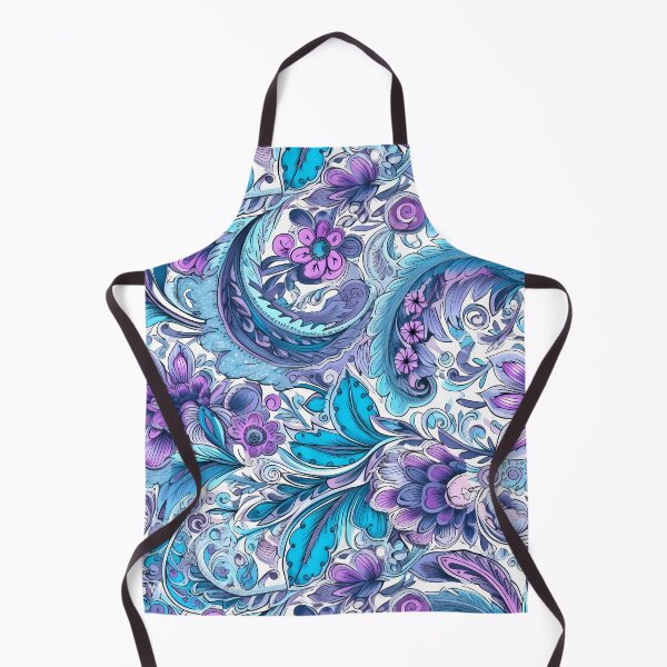 Item preview, Vibrant Floral Pattern: Intricate Ink Drawings & Dazecore designed and sold by GiveMeMood.