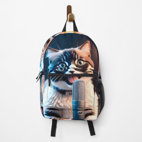 Item preview, Singing Cat - Modern Digital Art designed and sold by Ai-michiart.
