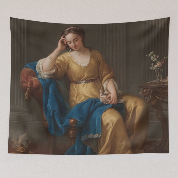 Item preview, Sweet Melancholy | Joseph-Marie Vien | 1756 French Rococo Art designed and sold by CJET.