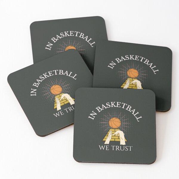 Artikelvorschau, IM BASKETBALL VERTRAUEN WIR Aktives Baller-Slogan-T-Shirt entworfen und verkauft von LongVibes.