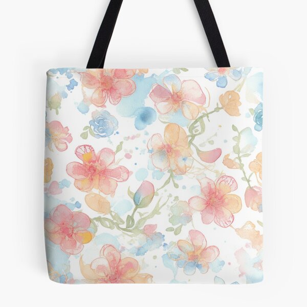 Item preview, Exquisite blooms dance on canvas, a symphony of vibrant beauty patterns. designed and sold by mefirefire.