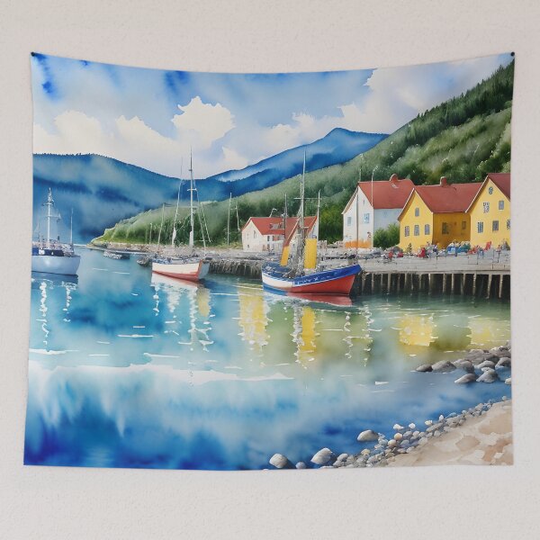 Item preview, Fishing Village designed and sold by SolarisMoon.